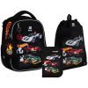 Шкільний набір Kite 555 Hot Wheels (рюкзак + пенал + сумка для взуття) (SET_HW25-555S)