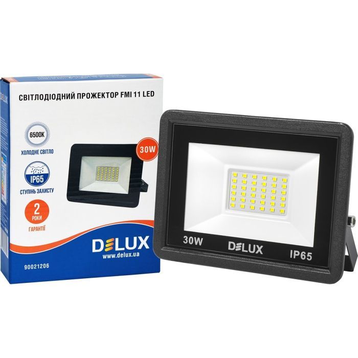 Прожектор Delux FMI 11 LED 30Вт 6500K IP65 (90021206) изображение 2
