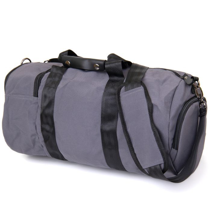 Сумка Vintage Спортивная текстильная Малиновая (20642) изображение 2