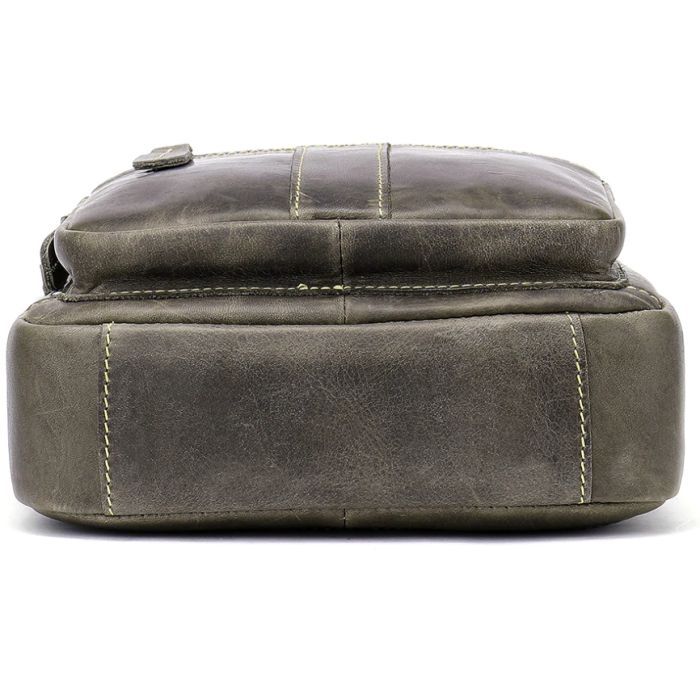 Сумка Vintage Сіра (20028) зображення 5