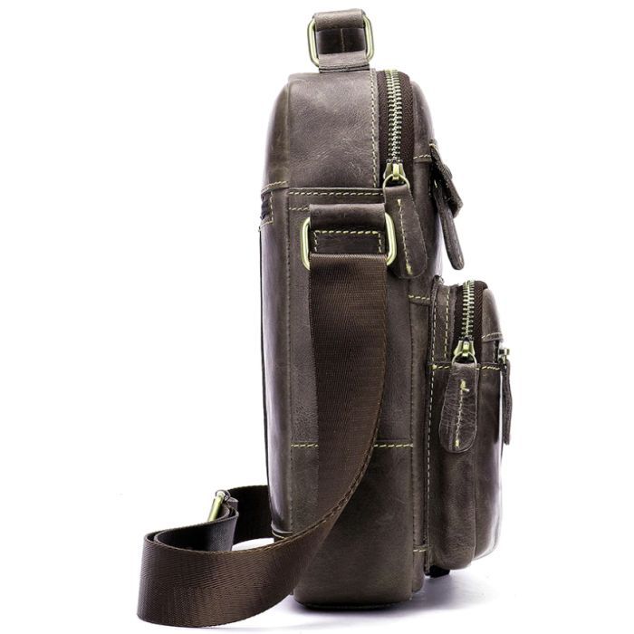 Сумка Vintage Сіра (20028) зображення 6