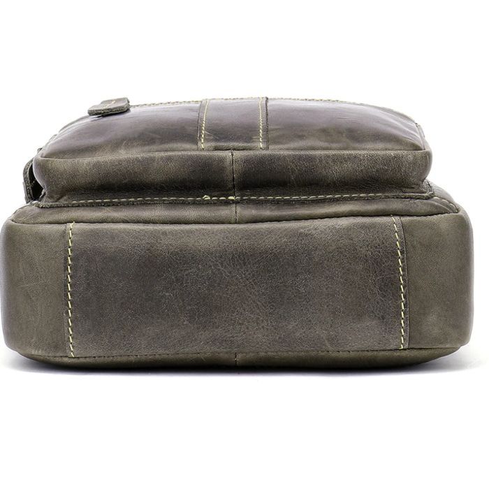 Сумка Vintage Сіра (20028) зображення 8