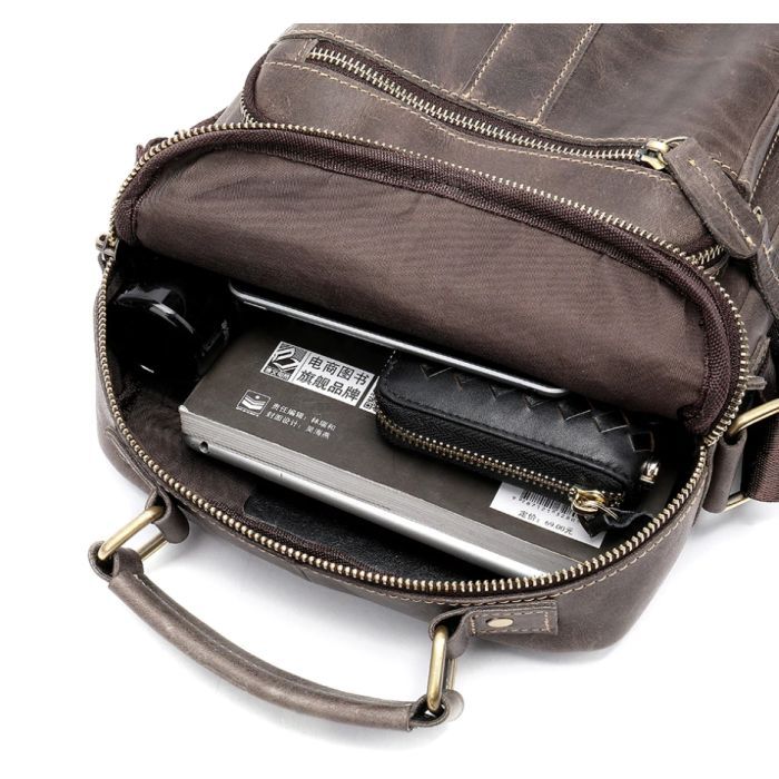 Сумка Vintage Сіра (20028) зображення 9