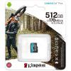 Карта пам'яті Kingston 512GB microSDXC сlass 10 UHS-I U3 V30 A2 Canvas Go Plus G4 (SDCG4/512GBSP) зображення 3