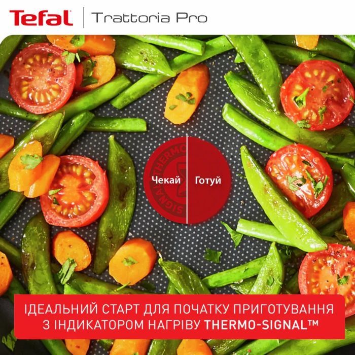 Сковорода Tefal Trattoria Pro 24см чорна (G6120444) зображення 6