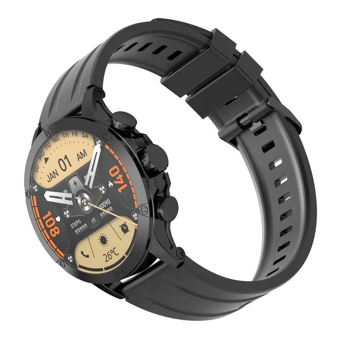 Смарт-годинник iMiki XPLORER Pro Black Silicone strap (ESW-XPLORER Pro-B) зображення 3
