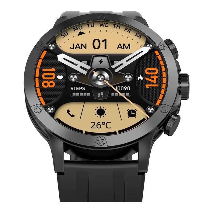 Смарт-годинник iMiki XPLORER Pro Black Silicone strap (ESW-XPLORER Pro-B) зображення 4