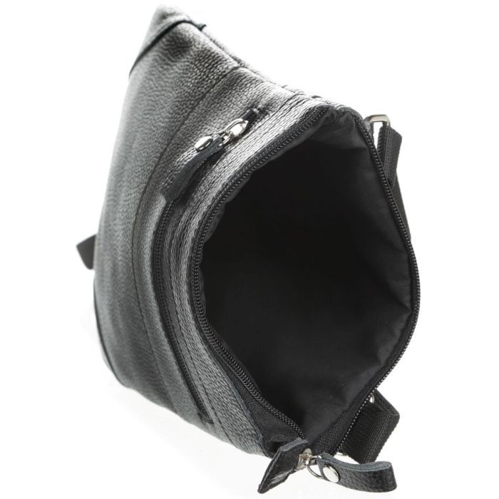 Сумка Shvigel Шкіряна Чорна (11025) зображення 8