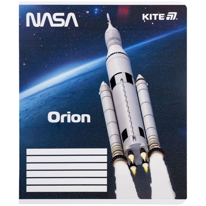 Зошит Kite NASA, 18 аркушів, клітинка (NS25-236) зображення 12