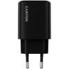 Зарядний пристрій Canyon OnCharge 250 25W 1xPD 1xQC EU Black (CNE-CHA250-31) зображення 3