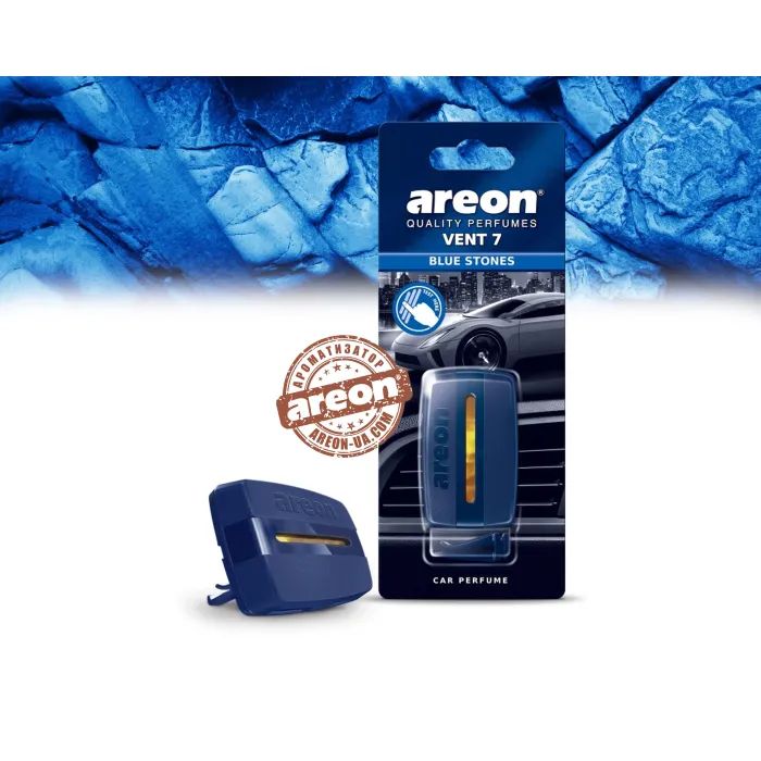 Ароматизатор для автомобиля Areon VENT 7 Blue Stones (84344) изображение 2