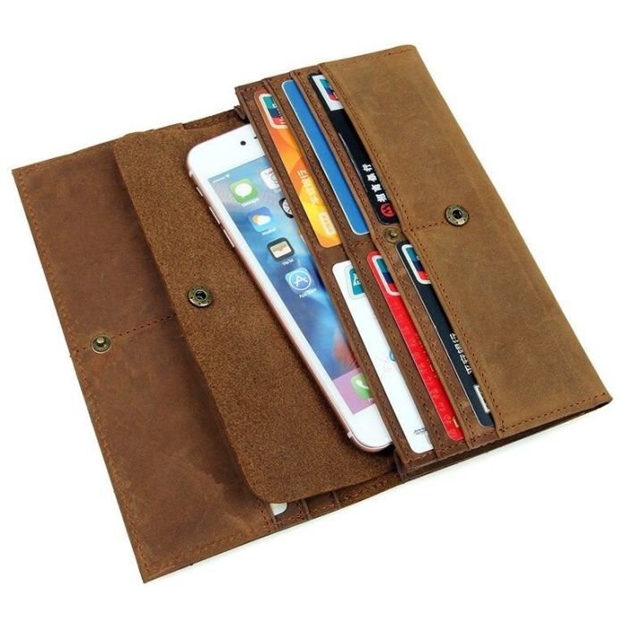 Гаманець Vintage Коричневий (14406) зображення 10