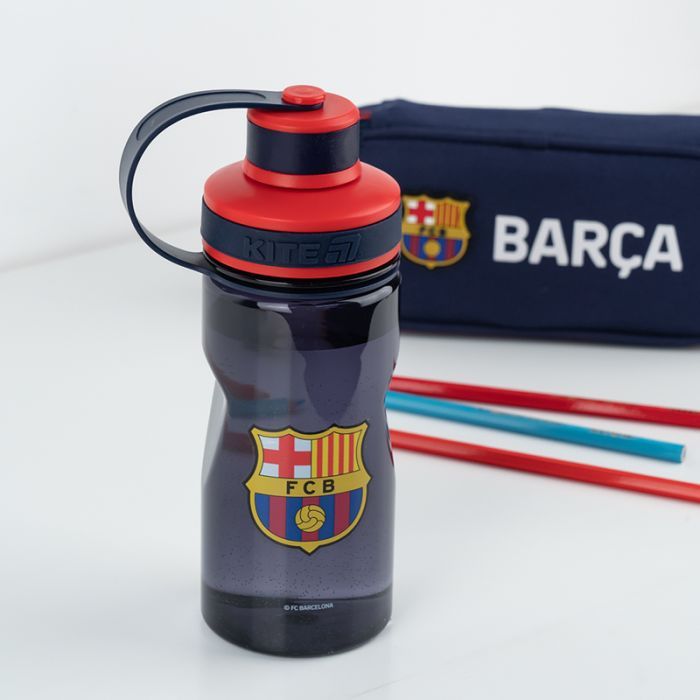 Поїльник-непроливайка Kite FC Barcelona 500 мл, синя (BC25-397) зображення 5