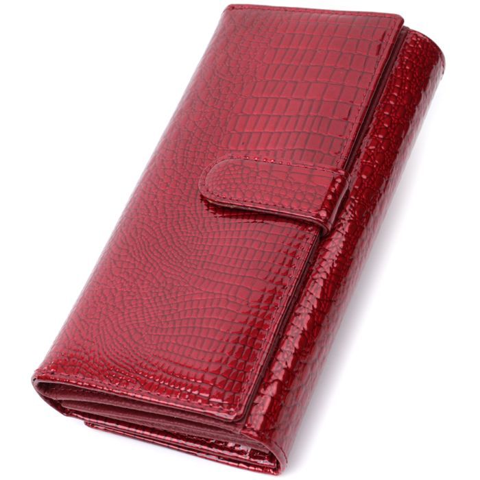 Гаманець ST Leather Шкіряний Червоний (22682) зображення 2