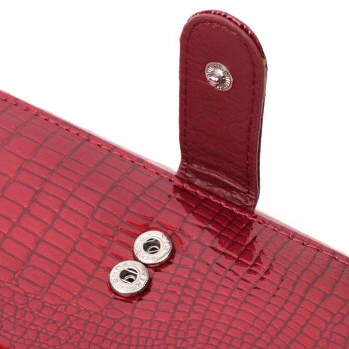 Гаманець ST Leather Шкіряний Червоний (22682) зображення 7