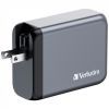 Зарядний пристрій Verbatim GaN 100 W 4 ports (2xUSB-C-100 W,USB-C 65 W /USB-A -3.0) (32202) зображення 3