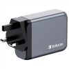 Зарядний пристрій Verbatim GaN 100 W 4 ports (2xUSB-C-100 W,USB-C 65 W /USB-A -3.0) (32202) зображення 4