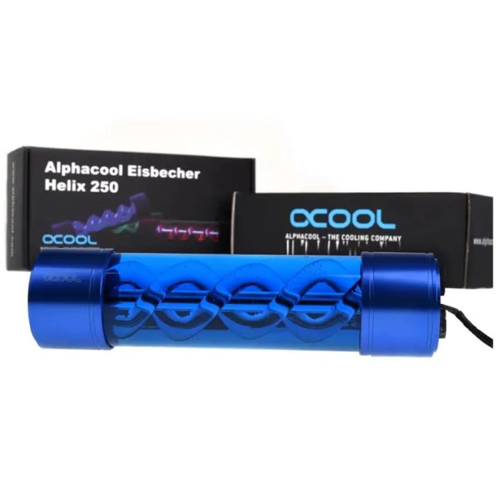 Резервуар для СЖО Alphacool HELIX BLUE 250MM (15304) изображение 8