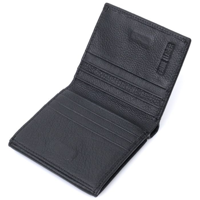 Кошелек ST Leather Из натуральной кожи Черный (22709) изображение 7