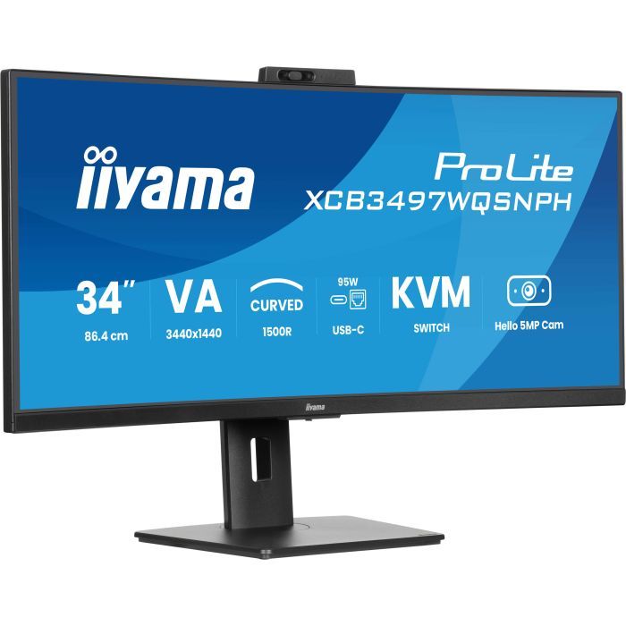 Монитор iiyama XCB3497WQSNPH-B1 изображение 2