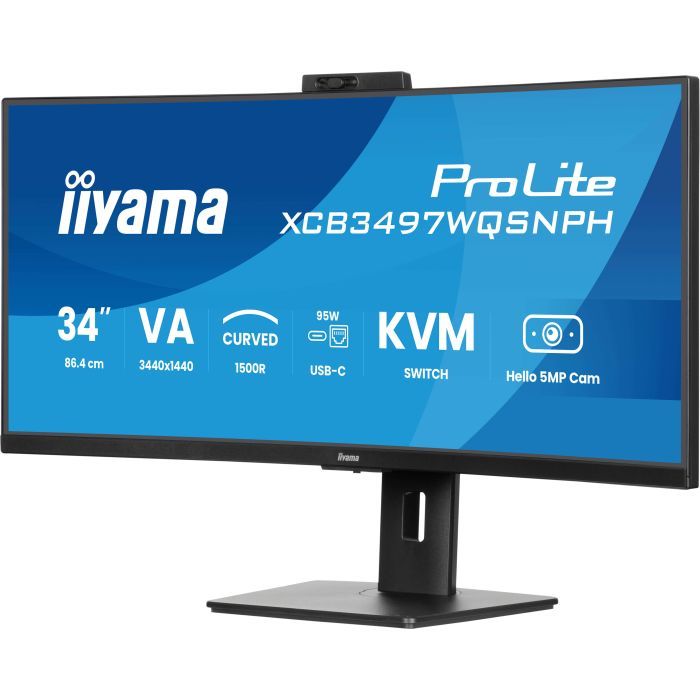 Монитор iiyama XCB3497WQSNPH-B1 изображение 3