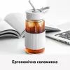 Пляшка для води Buydeem CD1017 500 мл Oats White (CD1017-OW) зображення 2