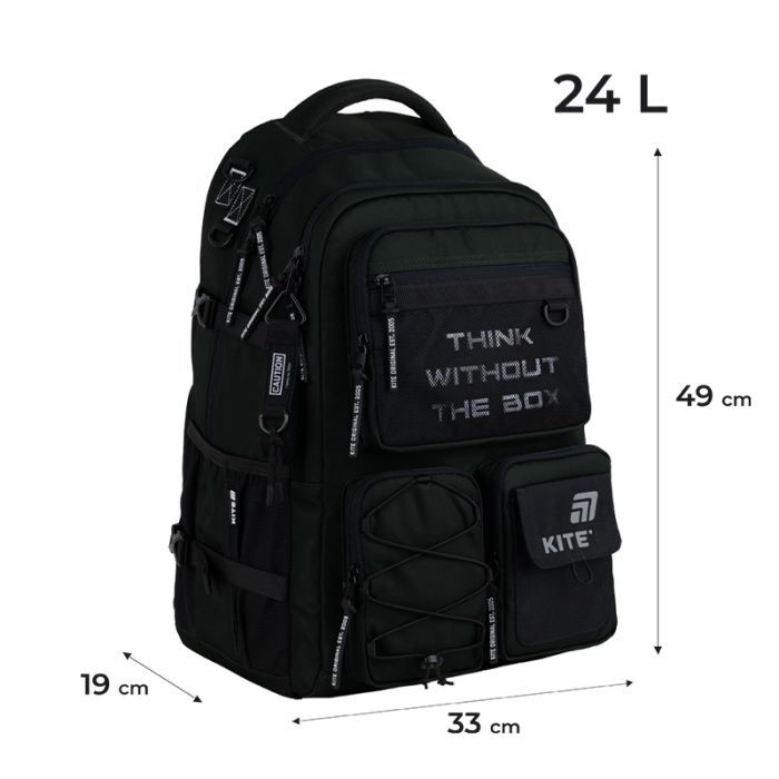 Рюкзак шкільний Kite Education teens 1018XL-2 (K25-1018XL-2) зображення 2