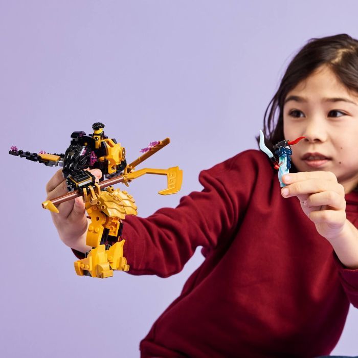 Конструктор LEGO NINJAGO Бойовий робот Арін Спін-джитсу (71839) зображення 10