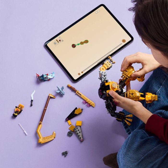Конструктор LEGO NINJAGO Бойовий робот Арін Спін-джитсу (71839) зображення 8