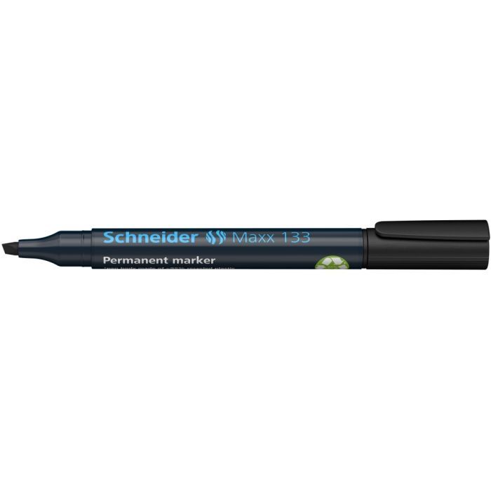Маркер Schneider MAXX 133 перманентний 1-4 мм, чорний (S113301)