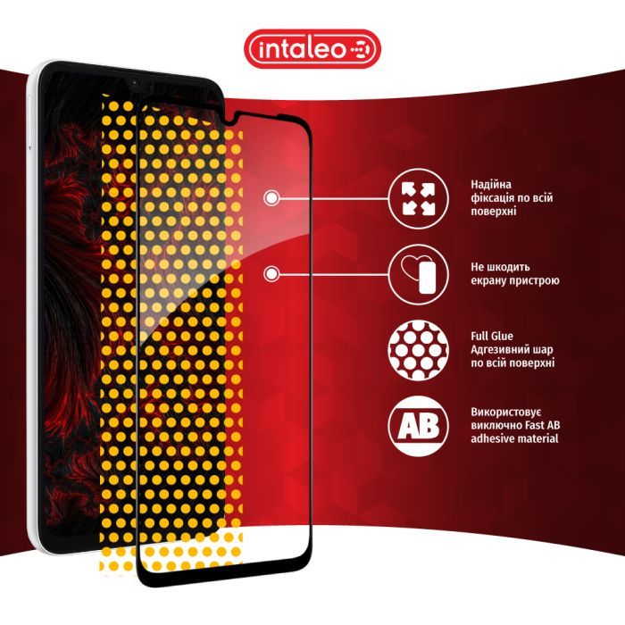 Скло захисне Intaleo Full Glue Samsung A05 Black (1283126578328) зображення 7