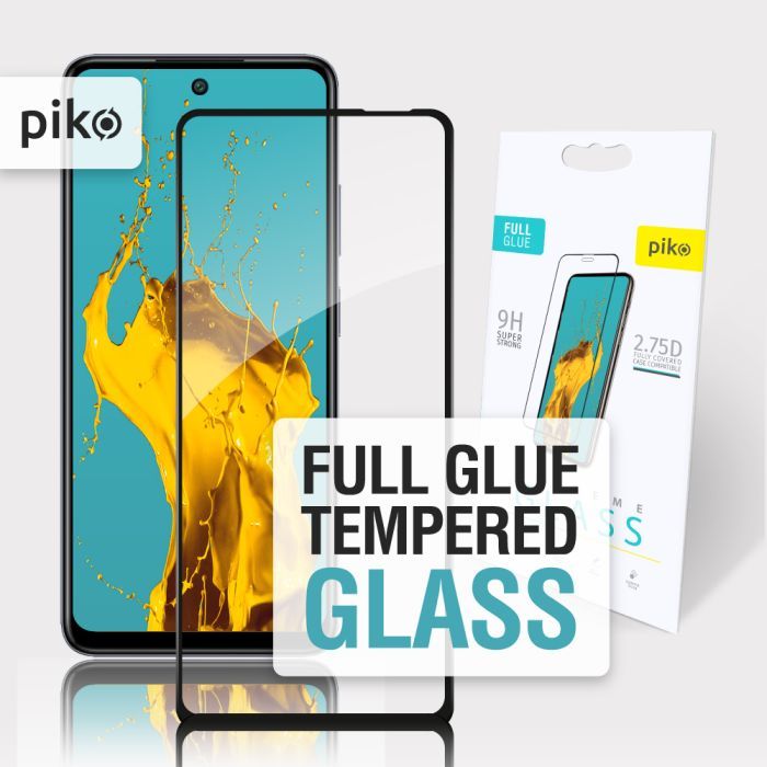 Стекло защитное Piko Full Glue Infinix Smart 8 Black (1283126589614) изображение 5