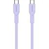 Дата кабель USB-C to USB-C 1.0m OnWire 60CL C-C 60W COLOR Braided 1m Purple Canyon (CND-CCAP60AB10PU) зображення 3