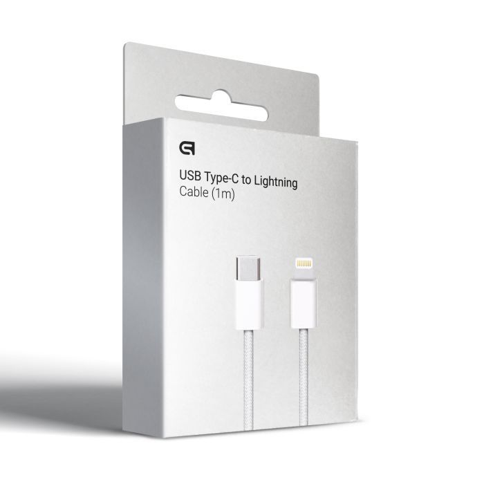 Дата кабель USB-C to Lightning 1.0m White Armorstandart (ARM72697) зображення 4