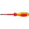 Отвертка KNIPEX с крестовым шлицем Pozidriv VDE (98 25 01 SL)