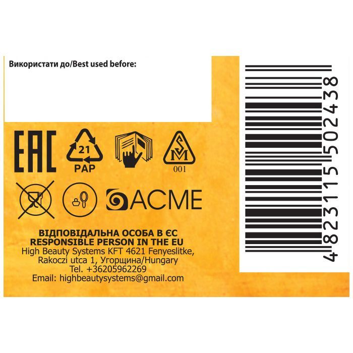 Краска для волос Acme Color Avena Blond Color Стойкая 216 - Пепельный блонд (4823115502469) изображение 4