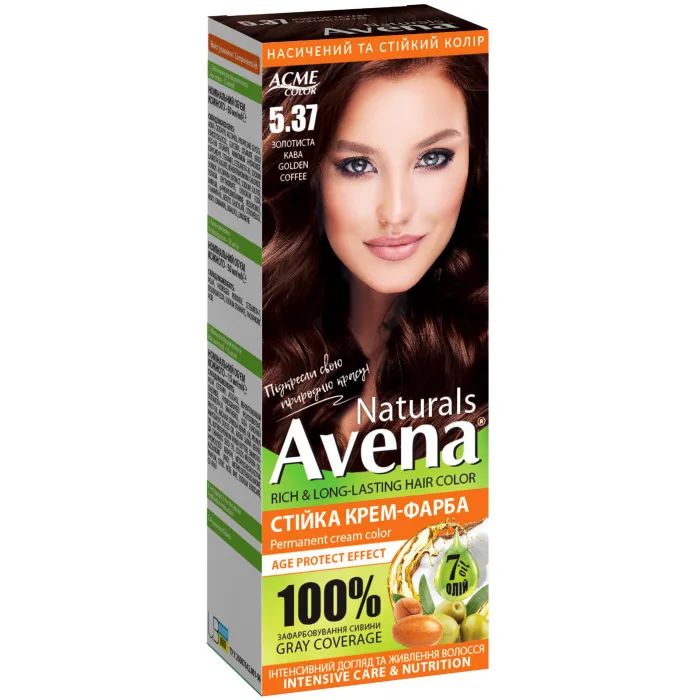 Краска для волос Acme Color Avena Naturals Стойкая 7.1 - Cold Blonde Brown (4823115503121)