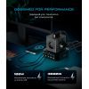 Зарядное устройство Armorstandart ARP-544 Resolute Power USB-C 100W GaN 2m Black (ARM73177) изображение 3