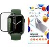 Скло захисне Drobak Apple Watch Series 10 42mm Black Frame A+ (323233)