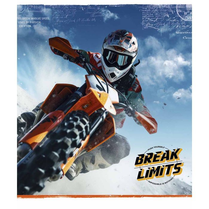 Зошит Школярик Break limits 48 аркушів клітинка (048-3393K)