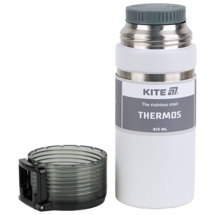 Термос Kite 473 мл білий (K25-320-1) изображение 2