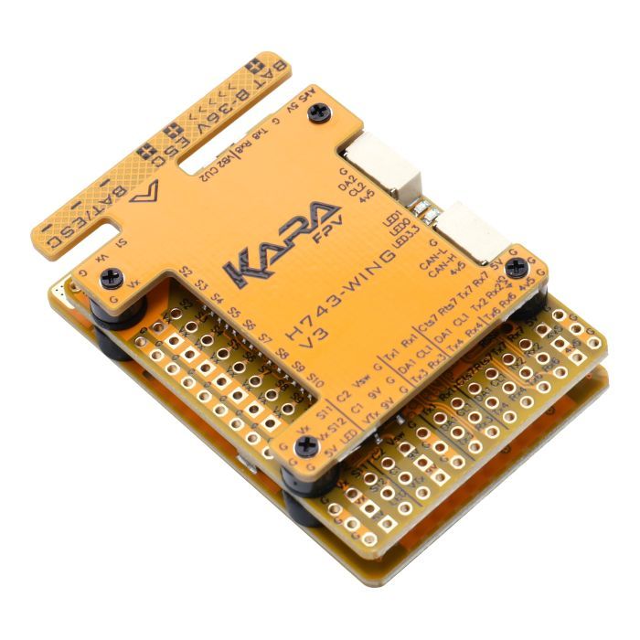 Полетный контроллер (FC) KaraFPV H743 WING V3 (8S) изображение 2