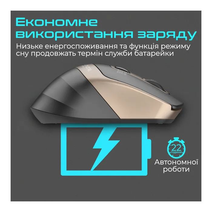 Мышка Promate Samit Wireless Gold (samit.gold) изображение 4