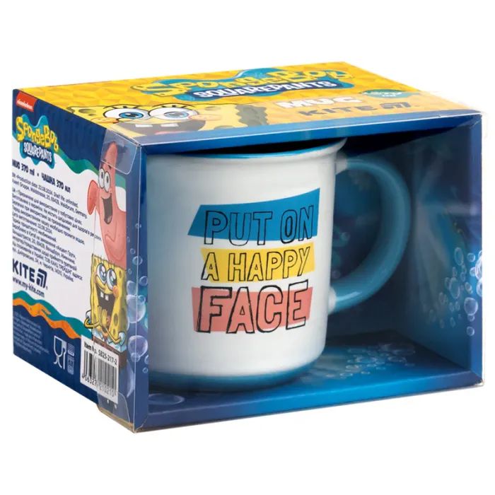 Чашка Kite Sponge Bob 370 мл, SB-1 (SB25-217-1) изображение 3