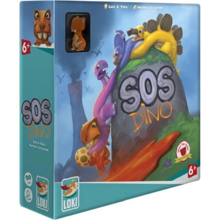 Настольная игра LOKI SOS Дино (SOS Dino) (англ.) + правила на украинском! (51474_EU)