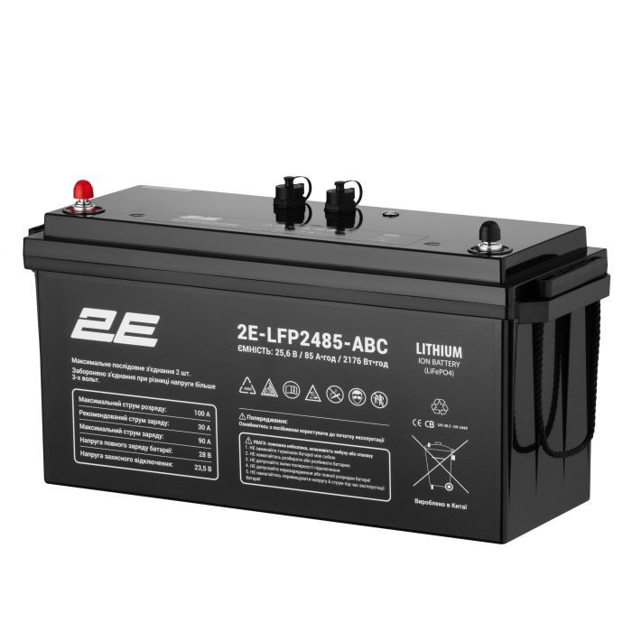 Батарея LiFePo4 2E 24V-85Ah, ABC 8S (2E-LFP2485-ABC) изображение 3