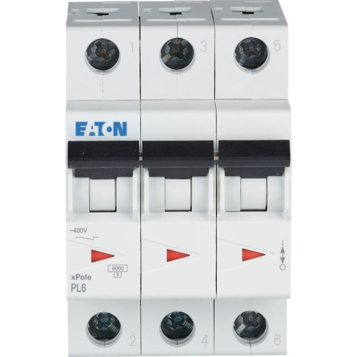 Автоматический выключатель Eaton 3-п. М3 С 40А PL6 6кА изображение 2