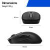 Мышка HP 700 Rechargeable Wireless/Bluetooth Black (AZ7B0AA) изображение 3