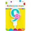 Свічка Maxi Princess "9" висотою 7,62 см (MX622050-9)