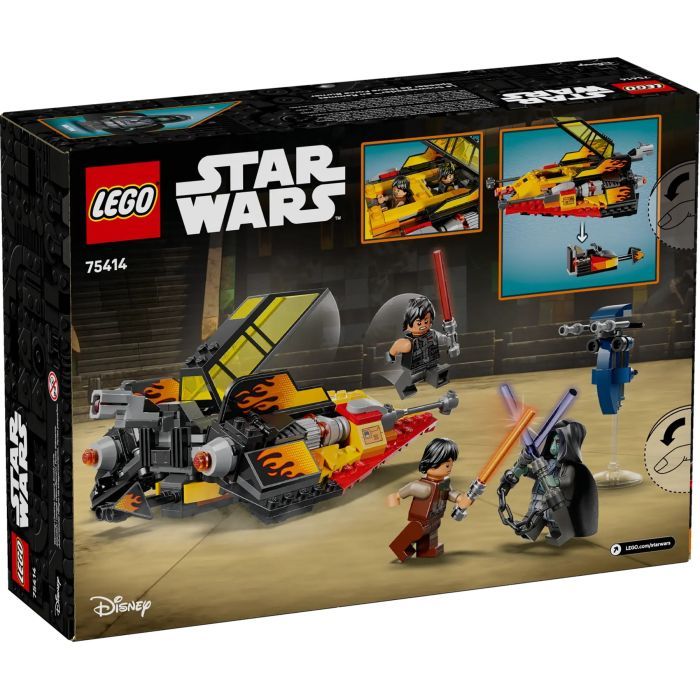 Конструктор LEGO Star Wars The Force Burner Сніговий винищувач (75414) зображення 2